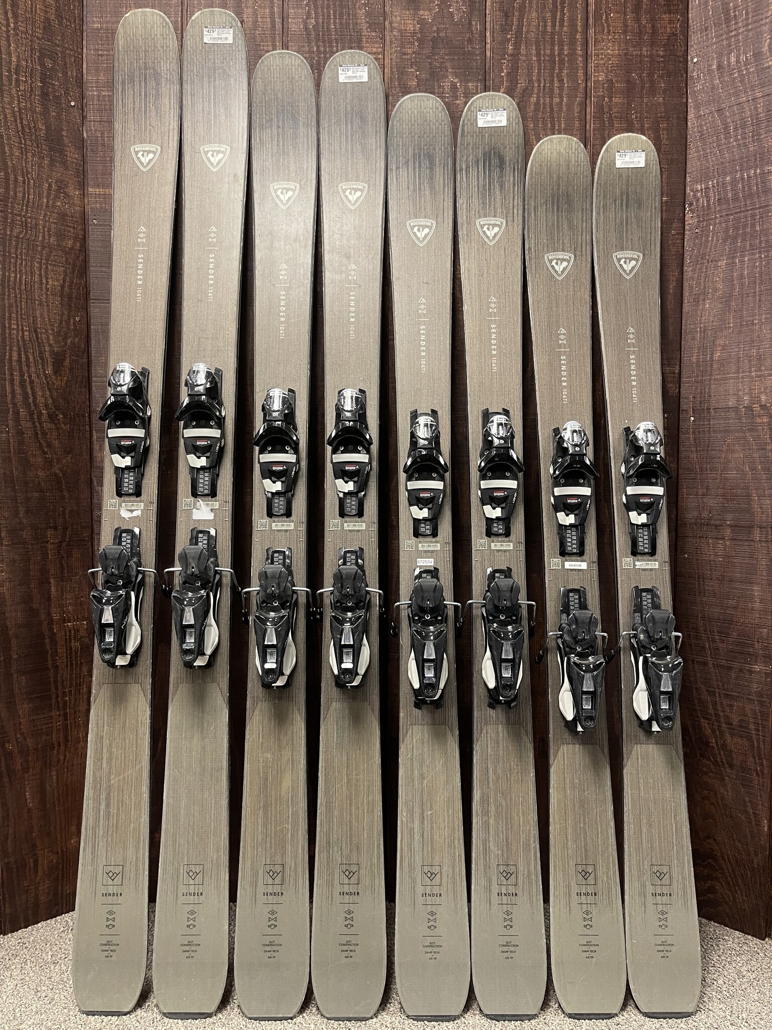 2023 Rossignol Sender 104 Ti Skis + Look NX12 Demo Bindings 2023 Rossignol Sender 104 Ti Skis + Look NX12 Demo Bindings