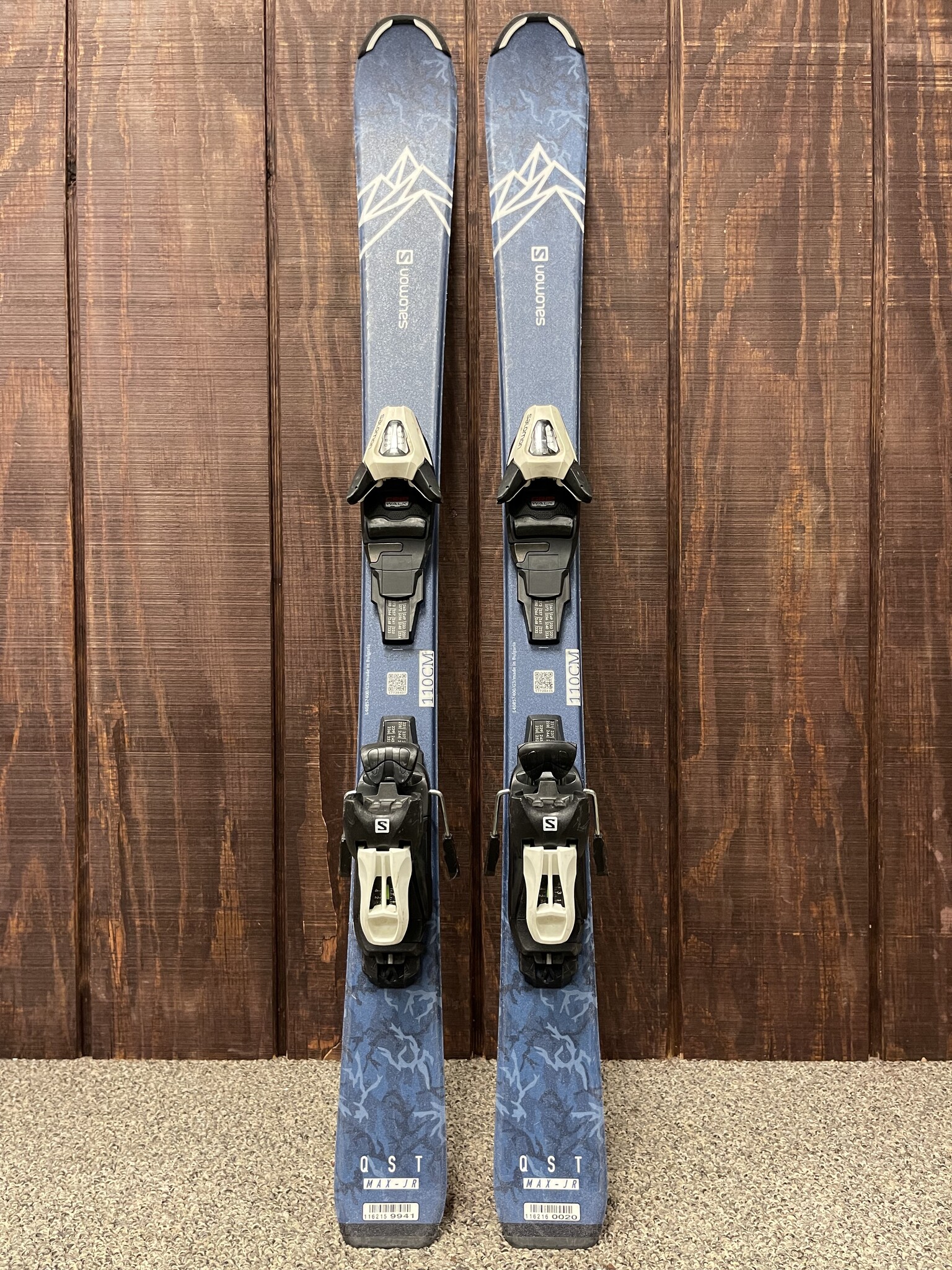 2022 Salomon QST MAX-Jr Skis + Salomon 5 Bindings