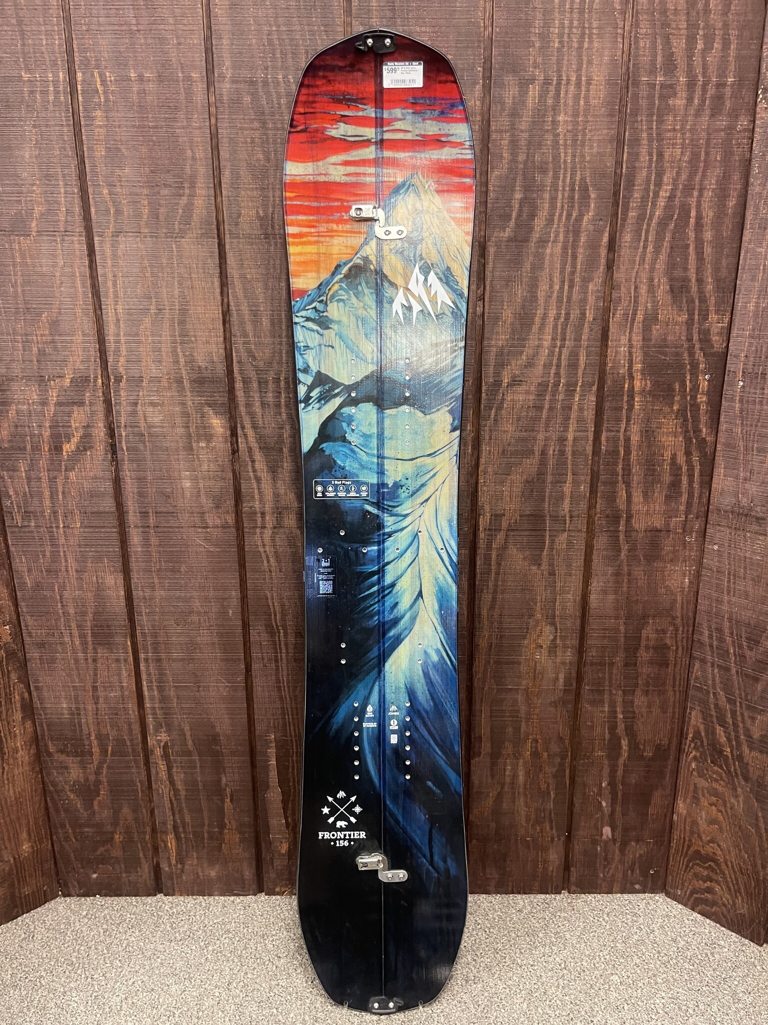 有名なブランド 2022 NEW Jones Snowsports - 156cm Size Splitboard, Frontier スノーボード