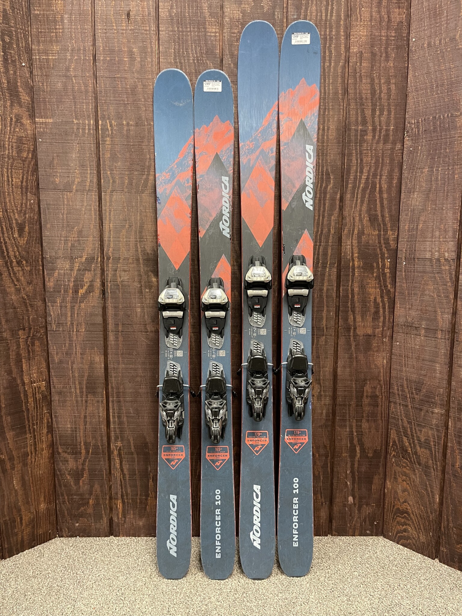 2023 Nordica Enforcer 100 Skis + Marker Griffon GW Bindings 2023 Nordica Enforcer 100 Skis + Marker Griffon GW Bindings