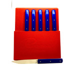 Atelier Perceval Atelier Perceval set of 6 Knives Excalibur 9.47 BLUE FRANCE