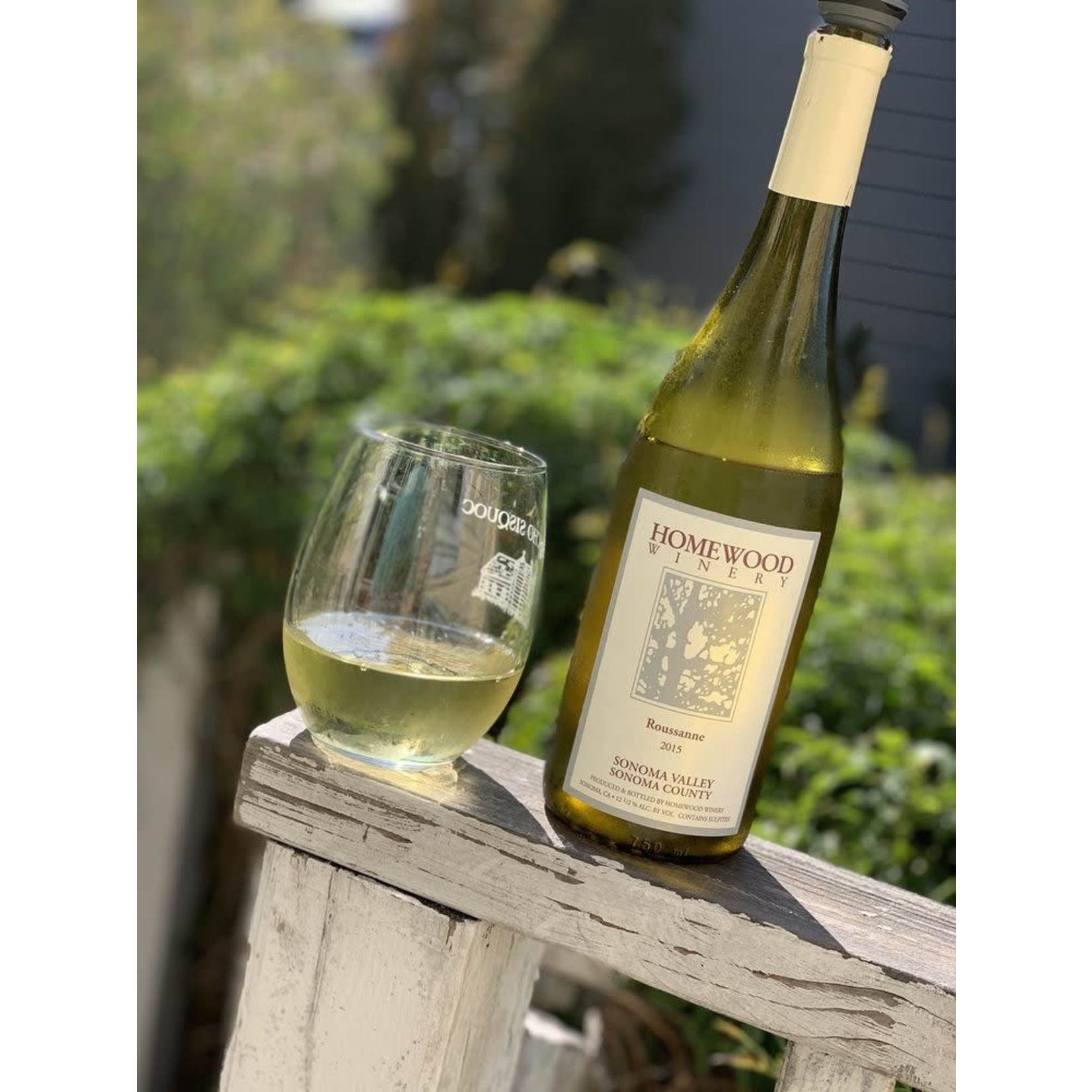 Homewood Winery Homewood Vineyard, Roussanne 2015, Sonoma Valley, Sonoma County, CA