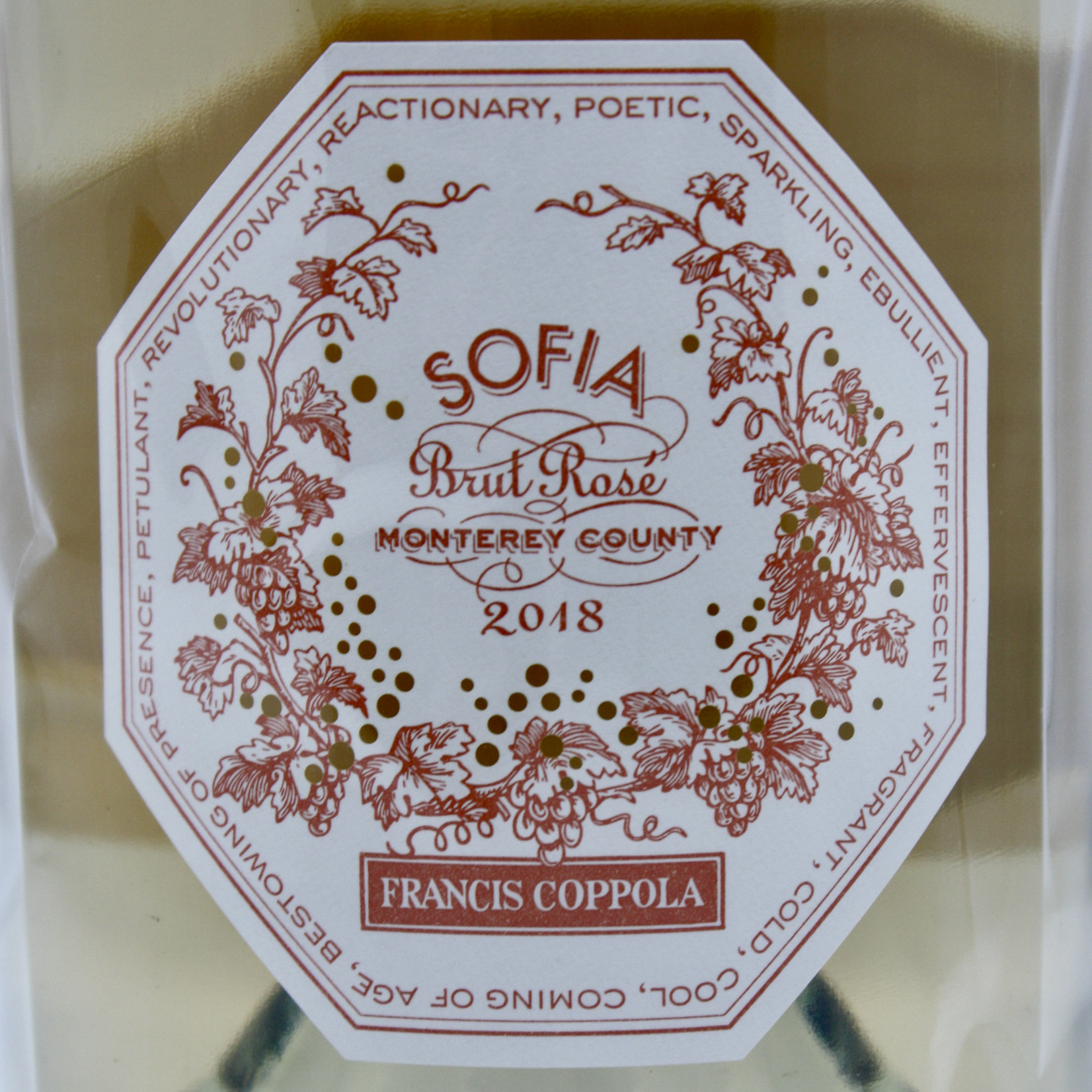 Francis Ford Coppola Winery, "Sofia" Brut Rosé 2018, Monterey County, CA