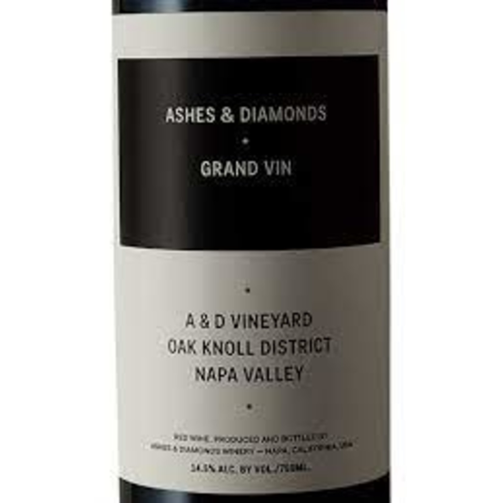 Ashes & Diamonds Ashes & Diamonds Vineyard, "Gran Vin Nº 3"  2016, Oak Knoll District, Napa Valley