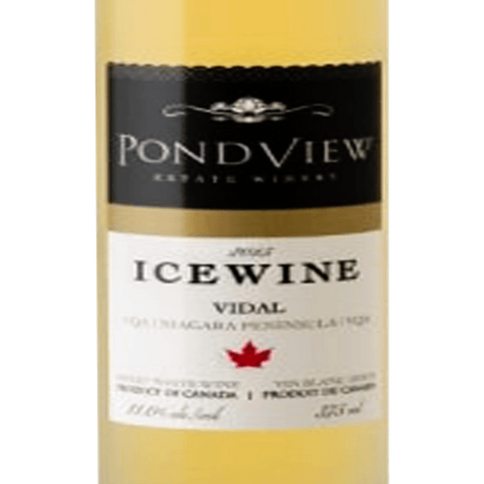 Pondview PondView Estate Winery, Icewine "Vidal" 2014, Niagara Peninsula, Ontario, Canada