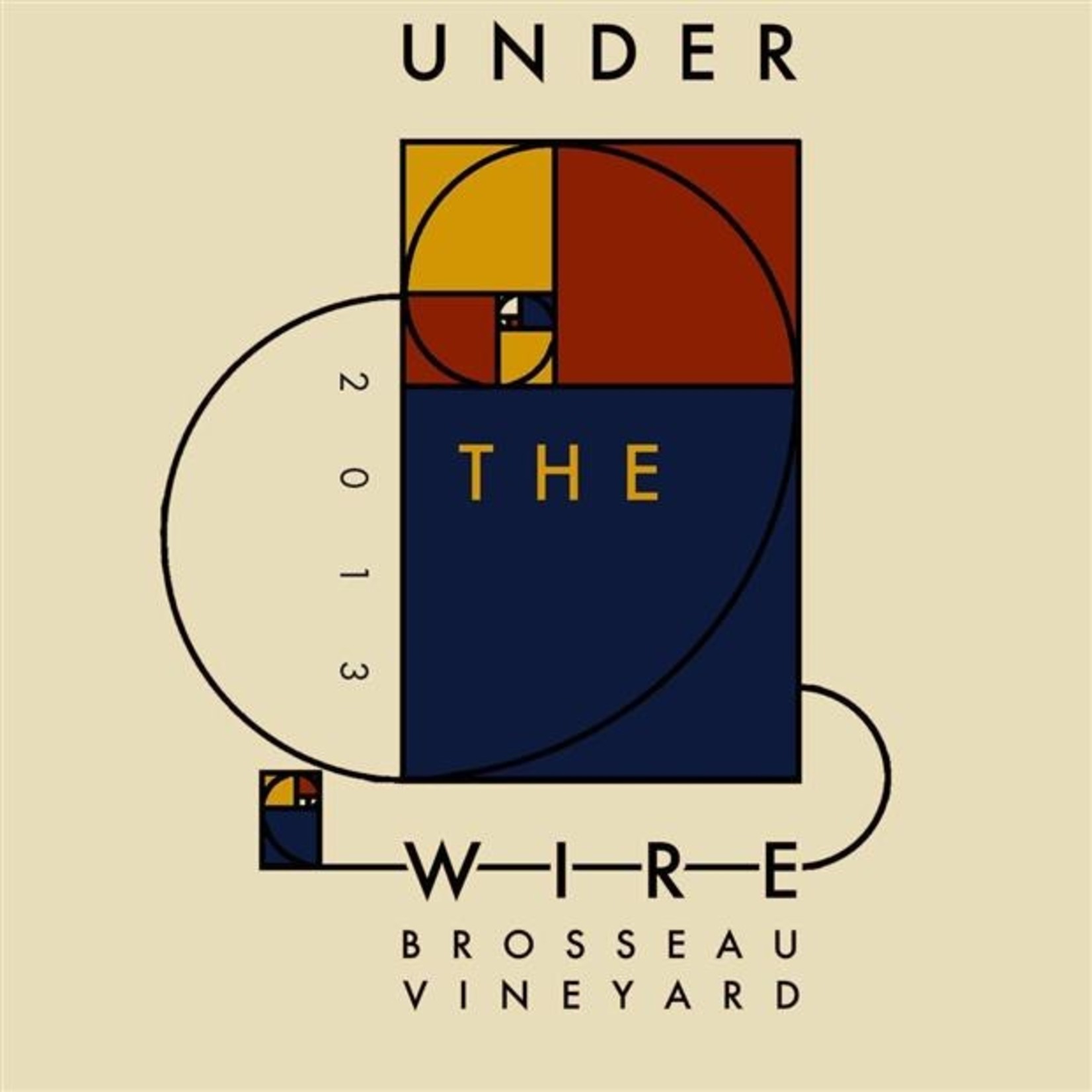 BrosseauVineyard Under the Wire, "Brosseau Vineyard," Chardonnay 2017, Chalone, Monterey, CA