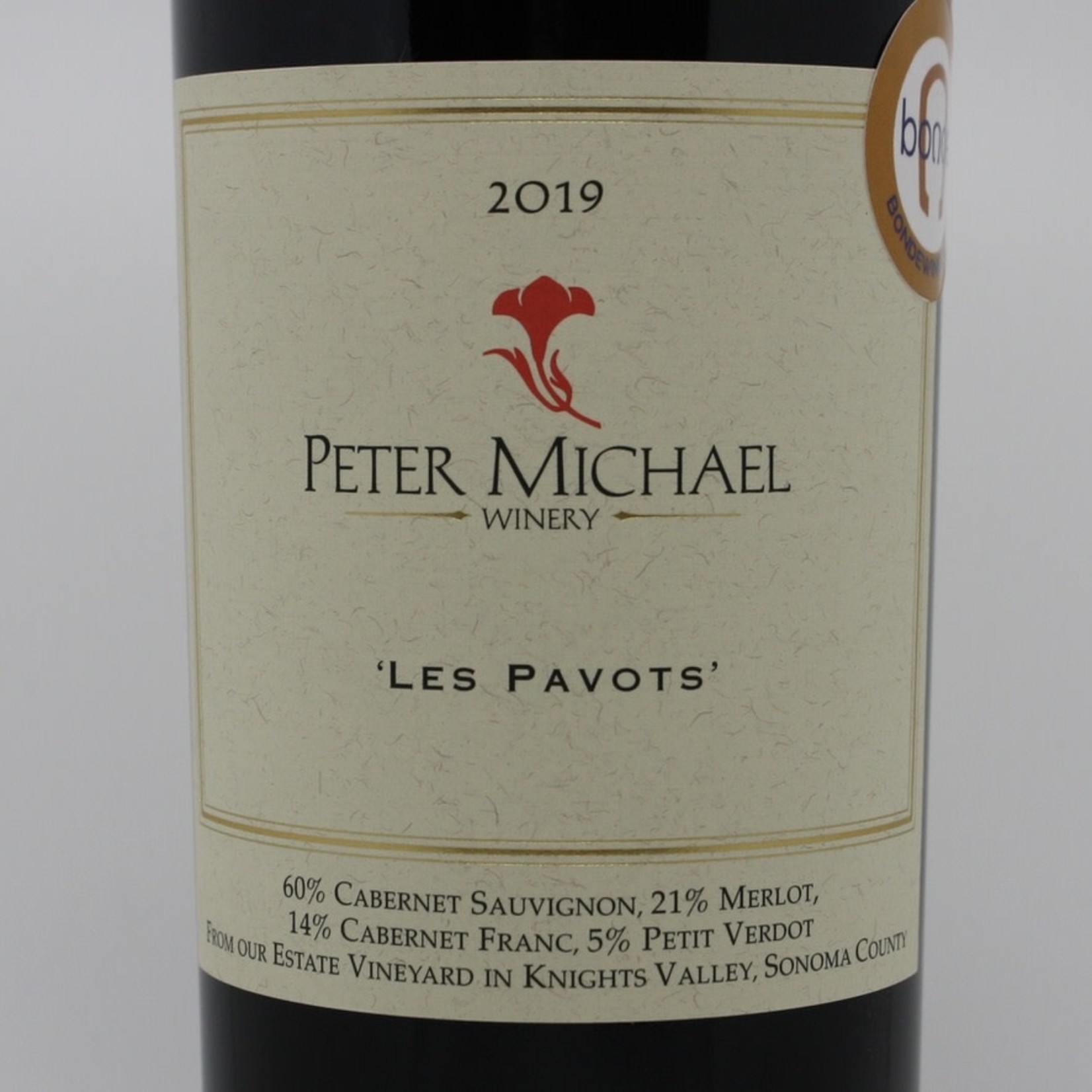 Peter Michael Peter Michael Winery, "Les Pavots"  2019, Les Pavots Vineyard, Knights Valley, Napa, CA