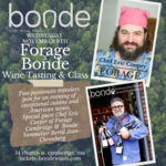 Foraging & Fermentation - Wine Tasting Guest Chef Eric Cooper of Forage - Wednesday, November 9, 7:00 p.m.