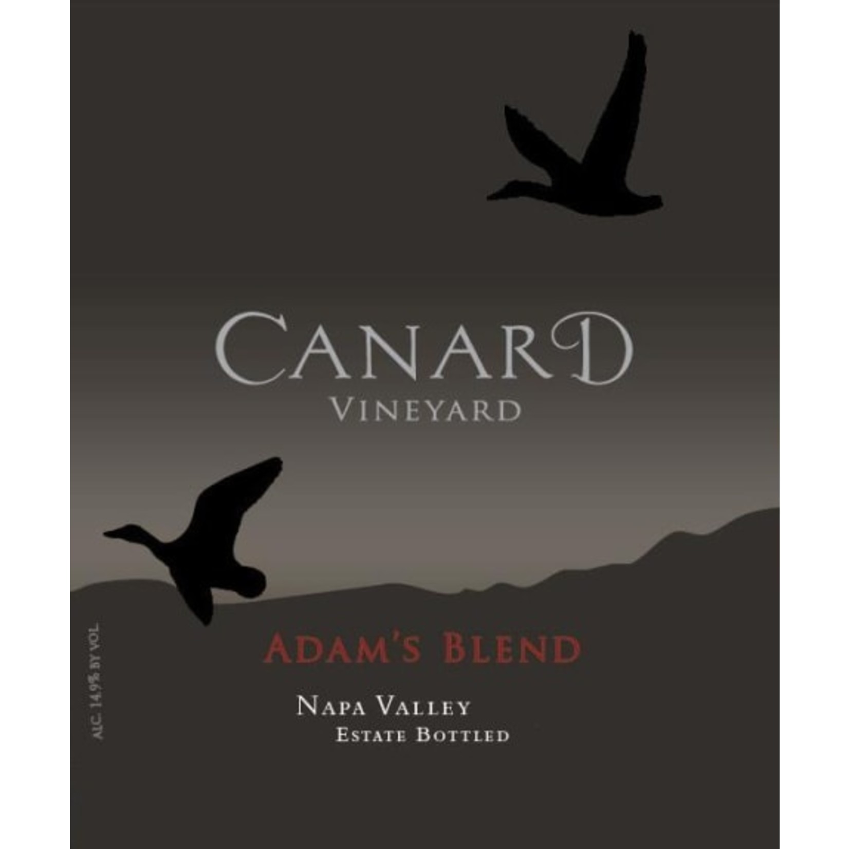 Canard Vineyard, Adams Blend 2009, Napa Valley, CA