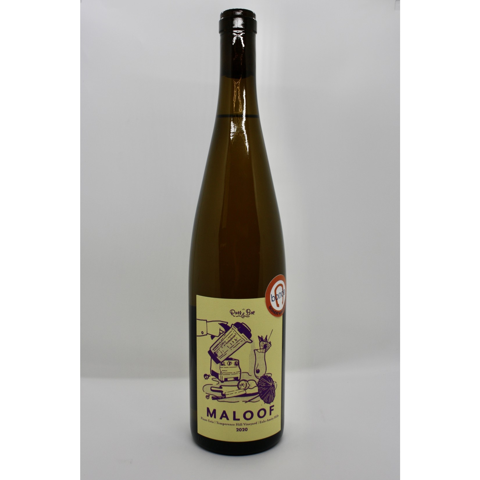 Maloof Wines Maloof Wines, Pinot Gris 2020, Temperance Hill Vineyard, Eola-Amity Hills, Willamette Valley, OR