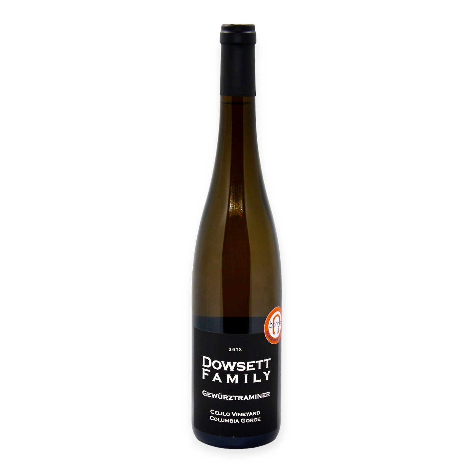 Dowsett Family Dowsett Family Winery, Gewürztraminer 2018, Celilo Vineyard, Columbia Gorge, WA