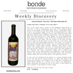 Weekly Discovery: "The Lovers" by Cayuse Vineyards