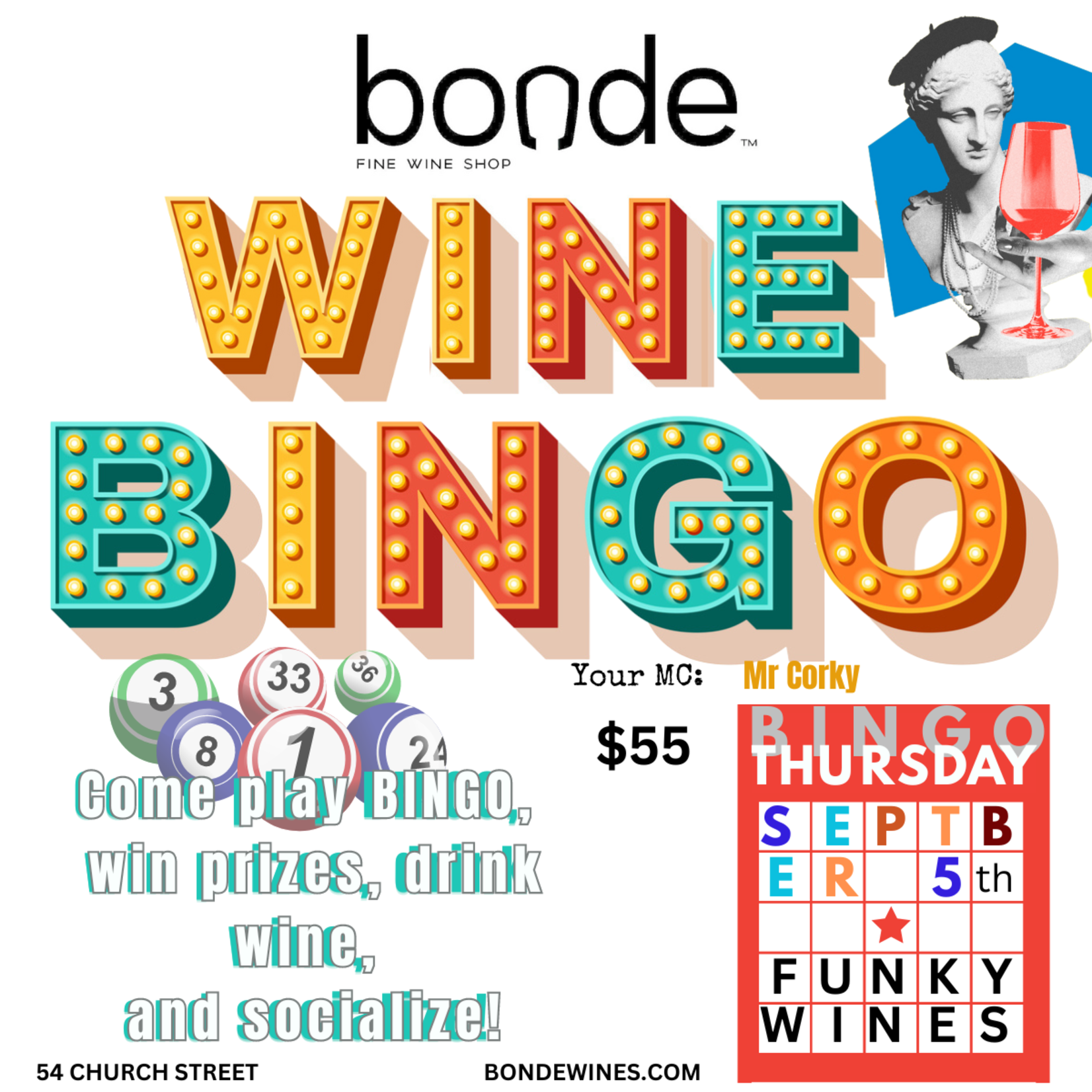 Daily Specials Thursday Music Bingo at Gracie's Bar