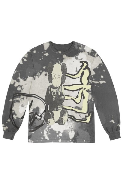 Cactus Jack + Kaws For Fragment L/S Tee -