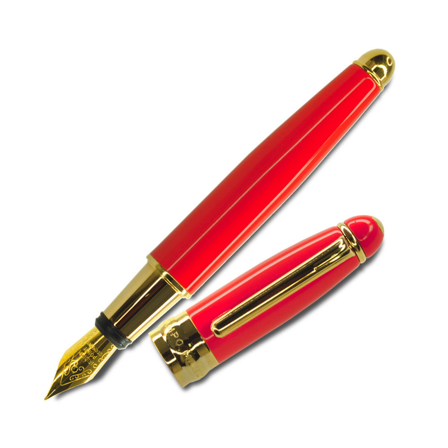 Pitchman - Rainmaker Red Fountain Pen - Nice Pens - Fountain Pens - Red –  Pitchman®