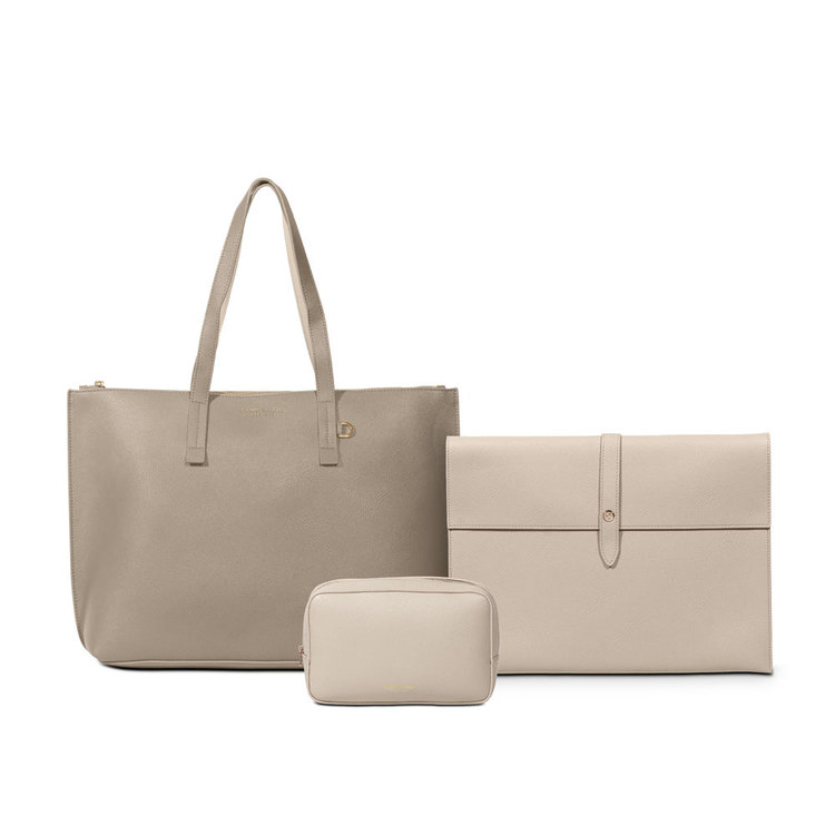 ZIP TOTE BAG WITH ACCESSORIES (3 IN 1)