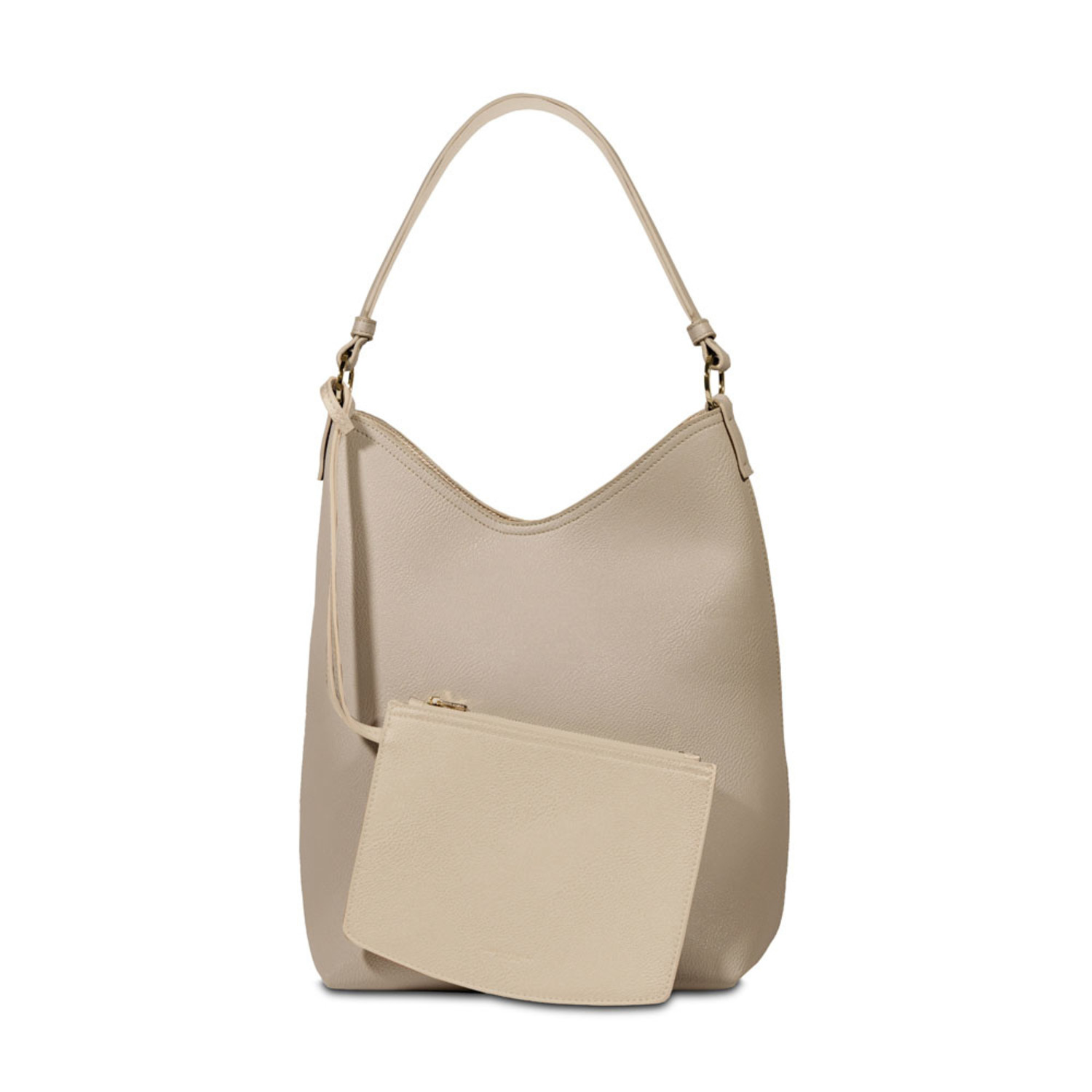 ★OVHEE★ Loeb Nylon Hobo Bag Beige P00000RR HOBO BAG - Campo Marzio GCC