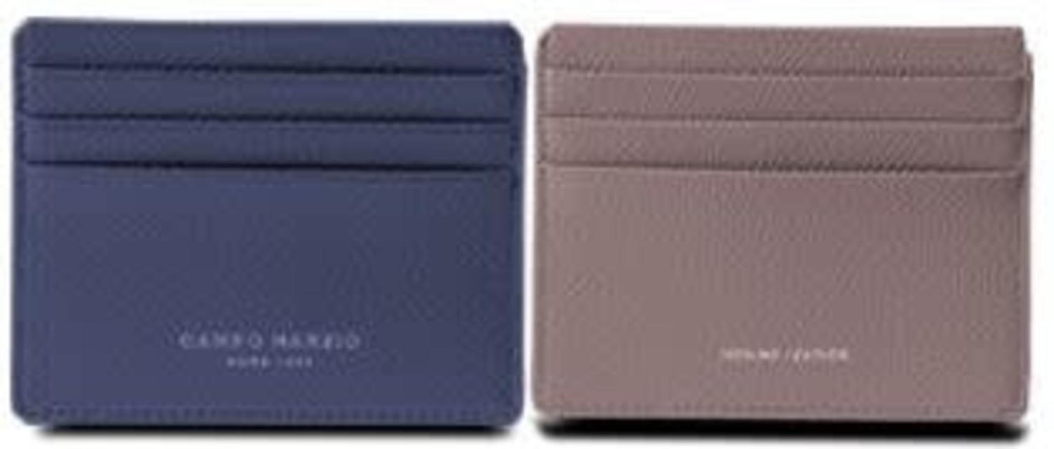 カードケース・名刺入れ JILLSTUART NEWYORK DENIM DENIM LEATHER CARD ORGANIZER JEAN LOUISE CARD HOLDER - Campo Marzio GCC