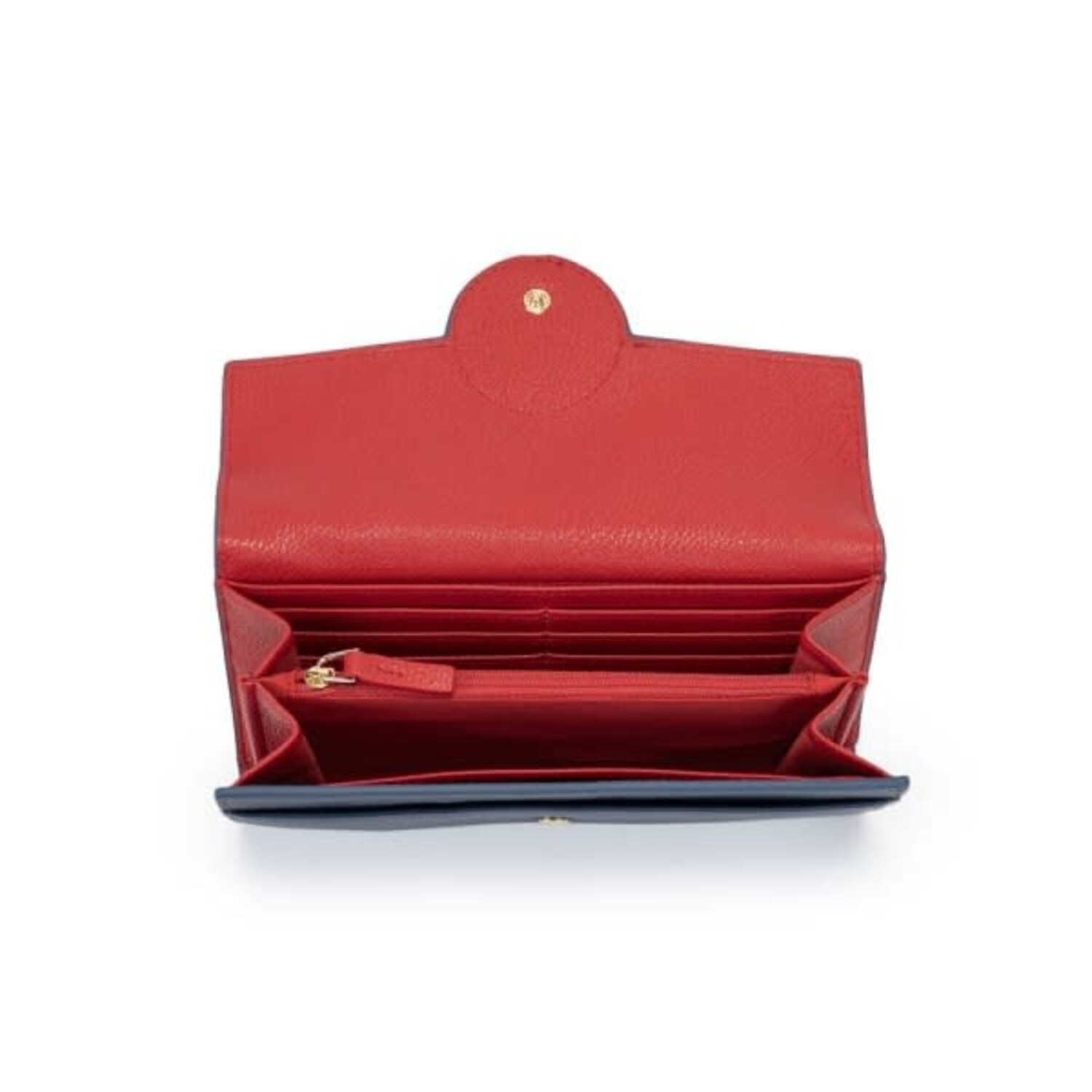 折りたたみ財布 COURONNE Mael Frame Half Wallet Red RCWEX24642RED VIVIENNE WALLET - Campo Marzio GCC