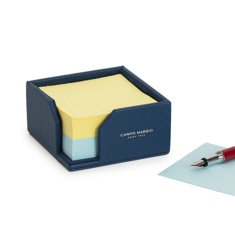 DOUBLE DESK SET OF 3-PIECES  LAPIS BLUE