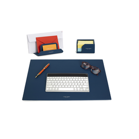 DESK SET OF 3-PIECES  LAPIS BLUE