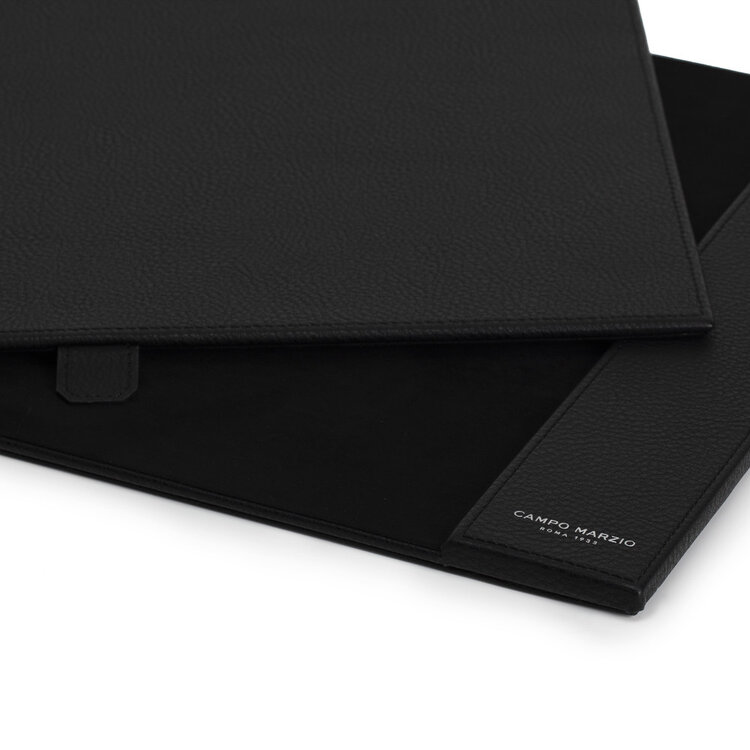 DOUBLE DESK SET 4PC A1 BLACK