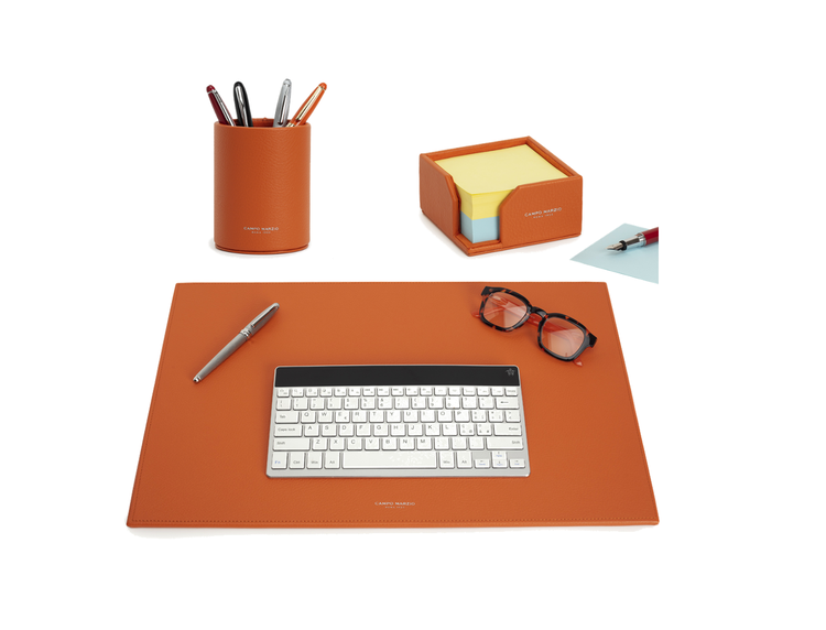 SINGLE DESK SET 3PC A1 MANDARIN
