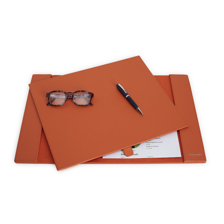 DOUBLE DESK SET 3PC A1 MANDARIN
