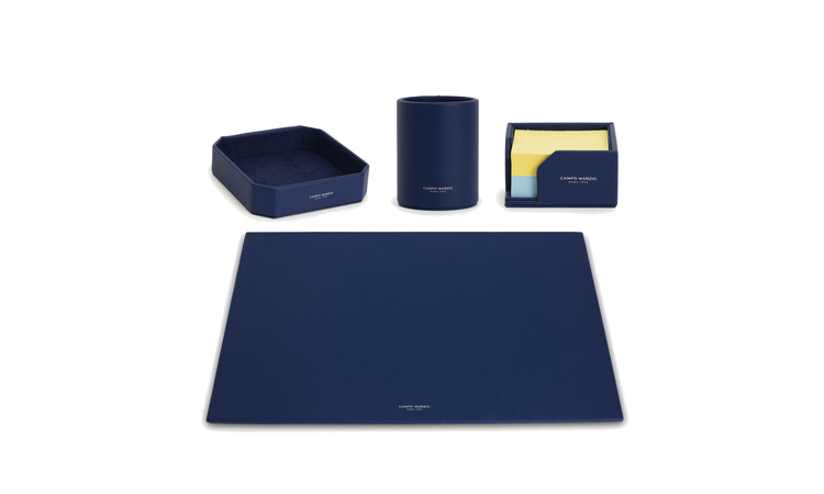 SINGLE DESK SET 4PC A1 OCEAN BLUE
