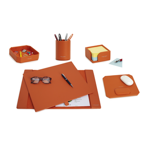 DOUBLE DESK SET 5PC A1 MANDARIN
