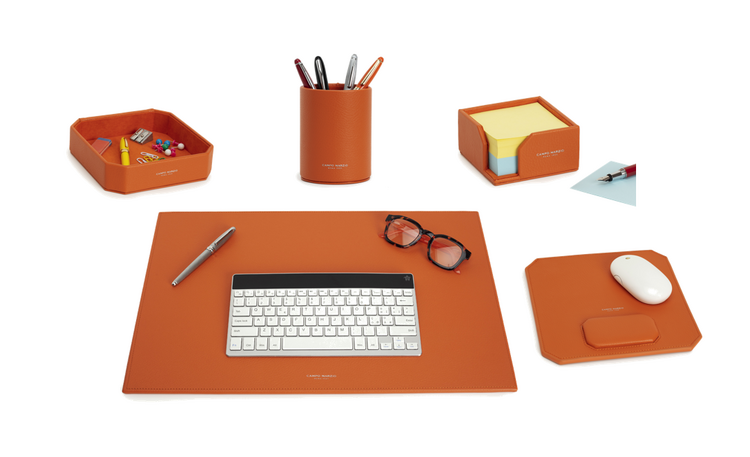 SINGLE DESK SET 5PC A1 MANDARIN