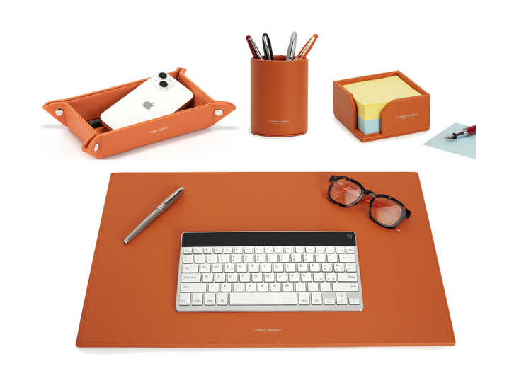SINGLE DESK SET 4PC A2