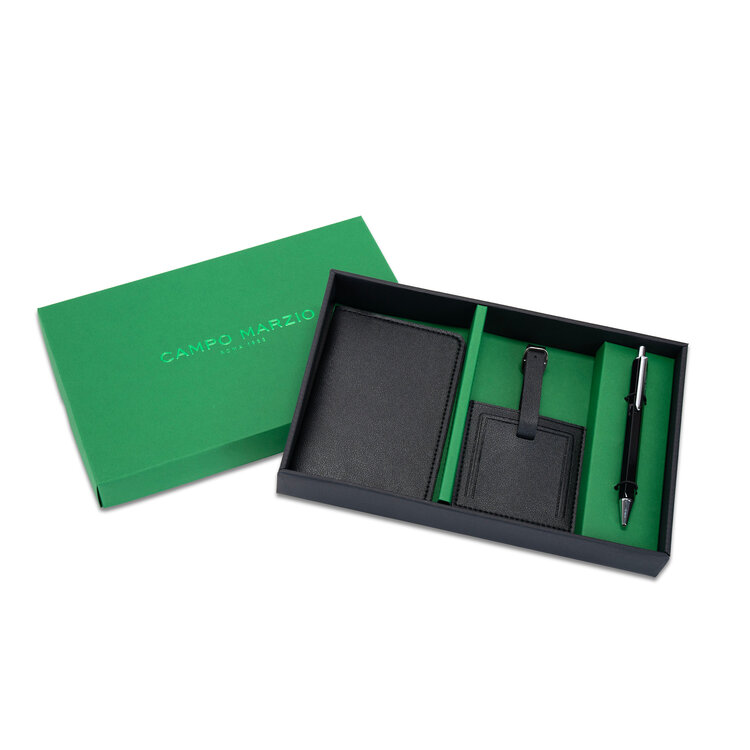 TRAVEL SET (PASSPORT, PEN & LUGGAGE TAG)