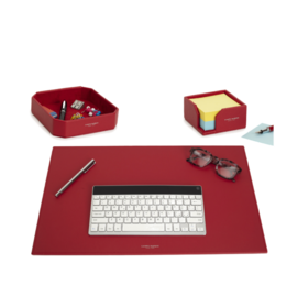 SINGLE DESK  SET 3PC A21 RED