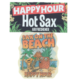 HAPPY HOUR HAPPY HOUR AIR FRESHENER SAX ON THE BEACH