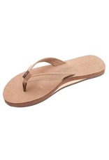 Rainbow Sandals LADIES CATALINA SINGLE LAYER DARK BROWN PREMIER