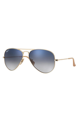 RAYBAN AVIATOR GOLD/BLUE POLARIZED