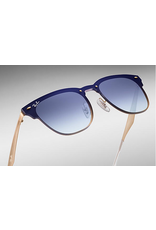 RAYBAN BLAZE CLUBMASTER BRUSHED GOLD