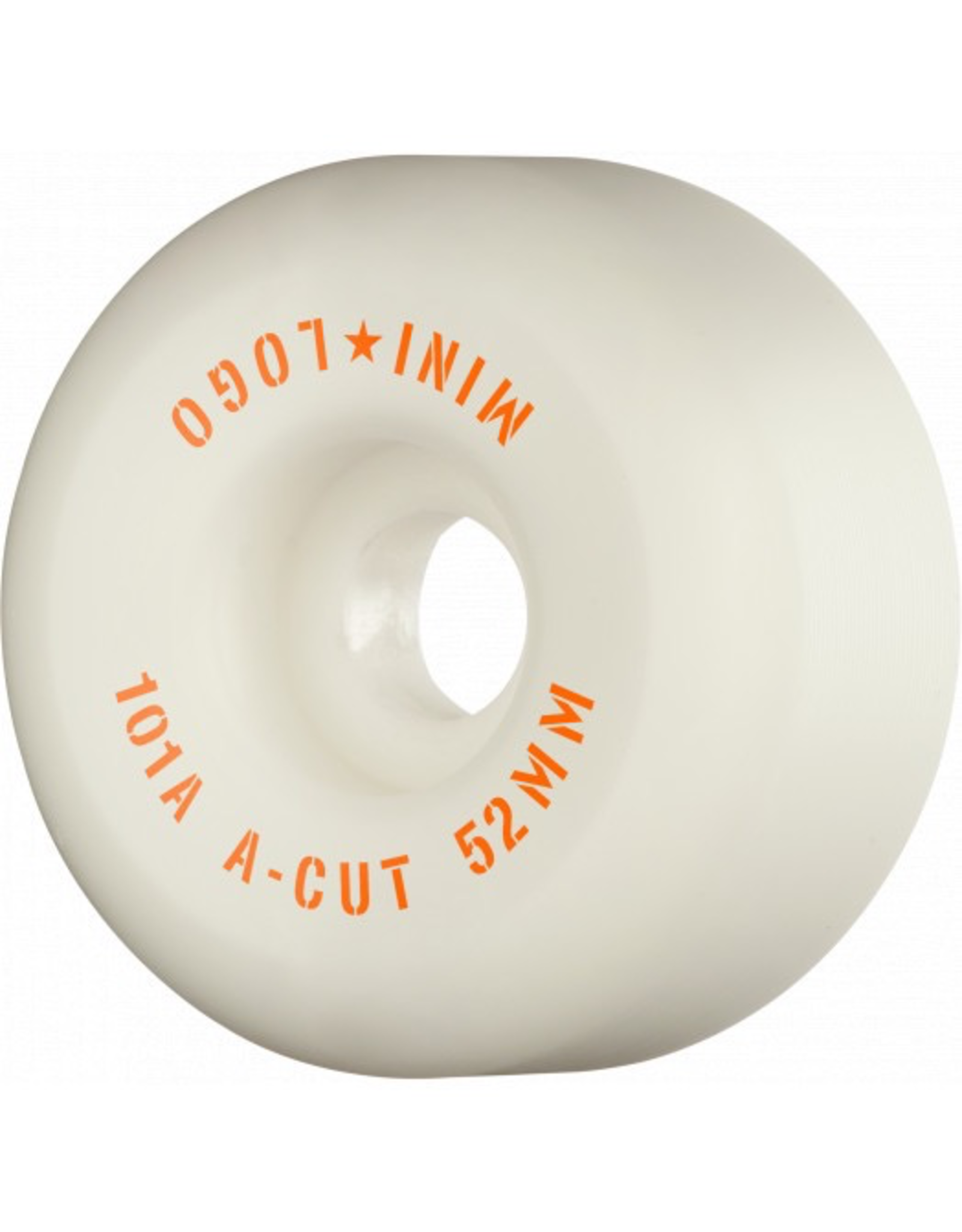 MINI LOGO Mini Logo Skateboard Wheels A-cut "2" 52mm 101A White 4pk