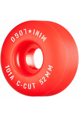 MINI LOGO Mini Logo Skateboard Wheels C-cut "2" 52mm 101A Red 4pk