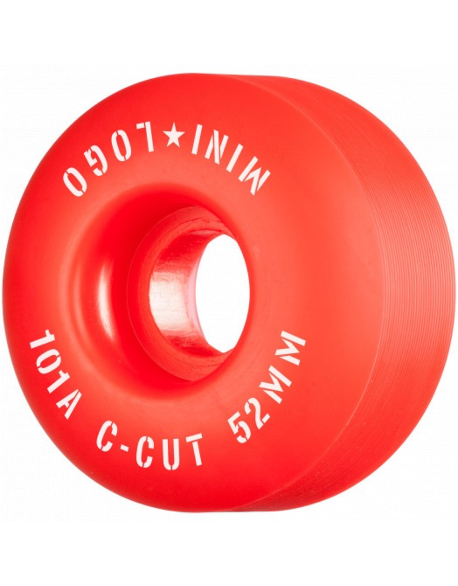 MINI LOGO Mini Logo Skateboard Wheels C-cut "2" 52mm 101A Red 4pk