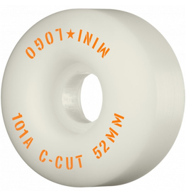 MINI LOGO Mini Logo Skateboard Wheels C-cut "2" 52mm 101A White 4pk