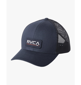 RVCA TICKET III TRUCKER HAT - NAVY