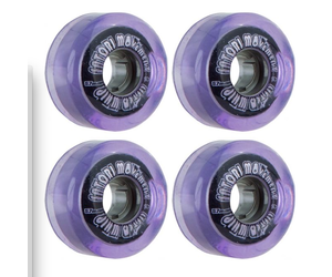 SATORI Satori Movement Lifted Whip Clear Purple Skateboard Wheels
