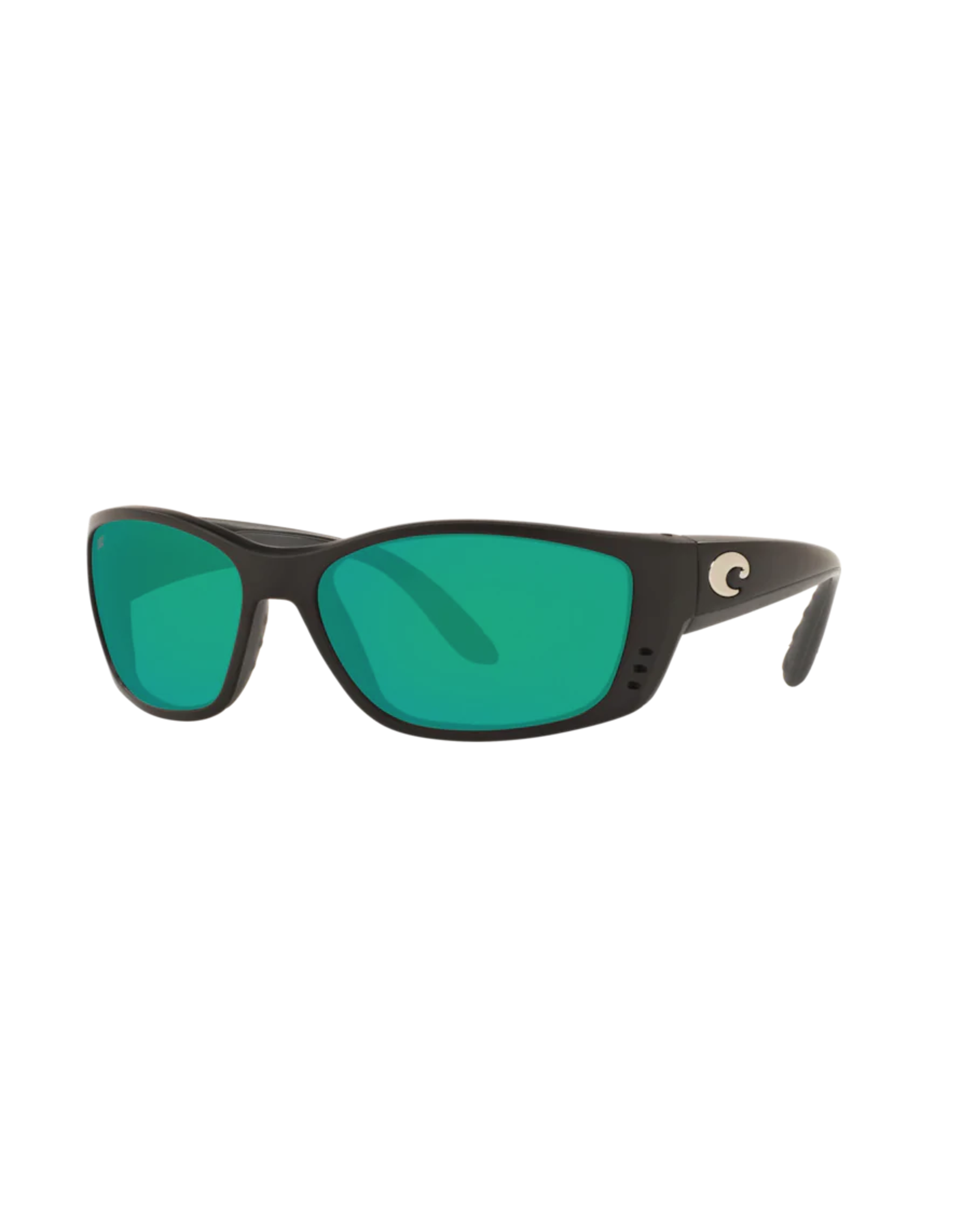 COSTA DEL MAR FISCH - MATTE BLACK W/ GREEN MIRROR