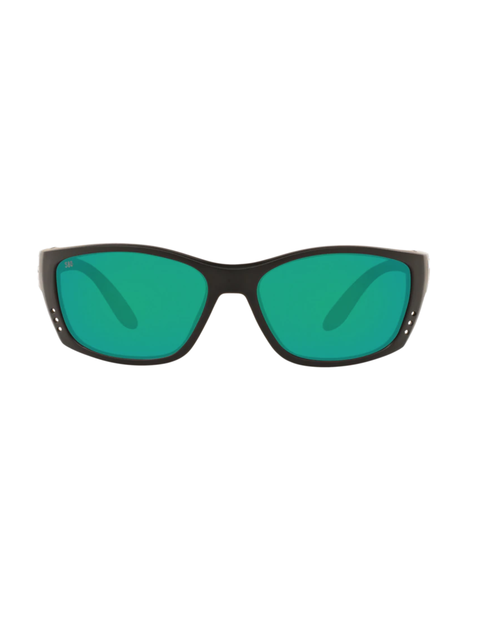 COSTA DEL MAR FISCH - MATTE BLACK W/ GREEN MIRROR