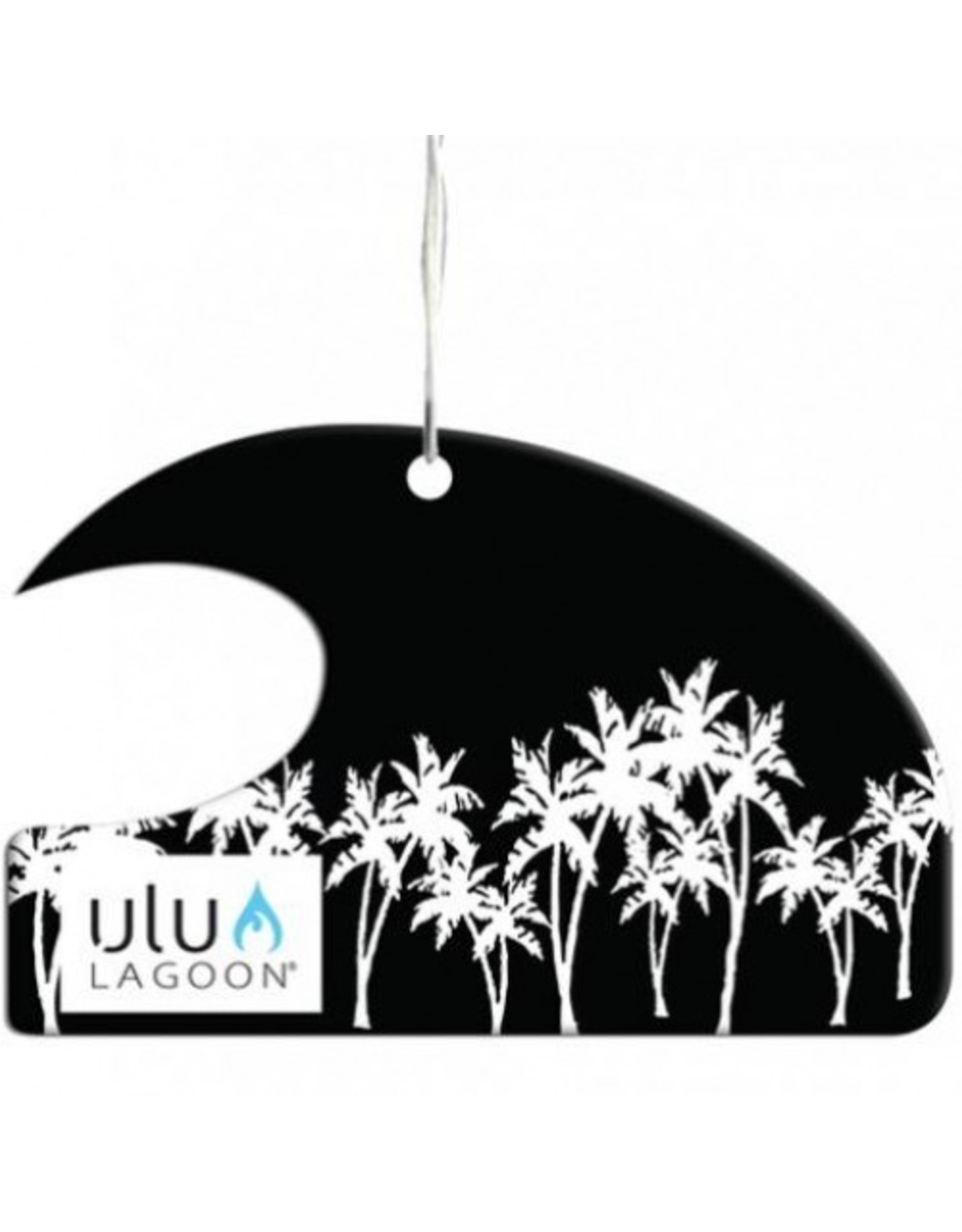 ULU LAGOON White Palms Mini Wave Air Freshener (Coconut Surf Wax Scent)