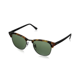 RAYBAN CLUBMASTER SPOTTED BLACK HAVANA WITH G-15