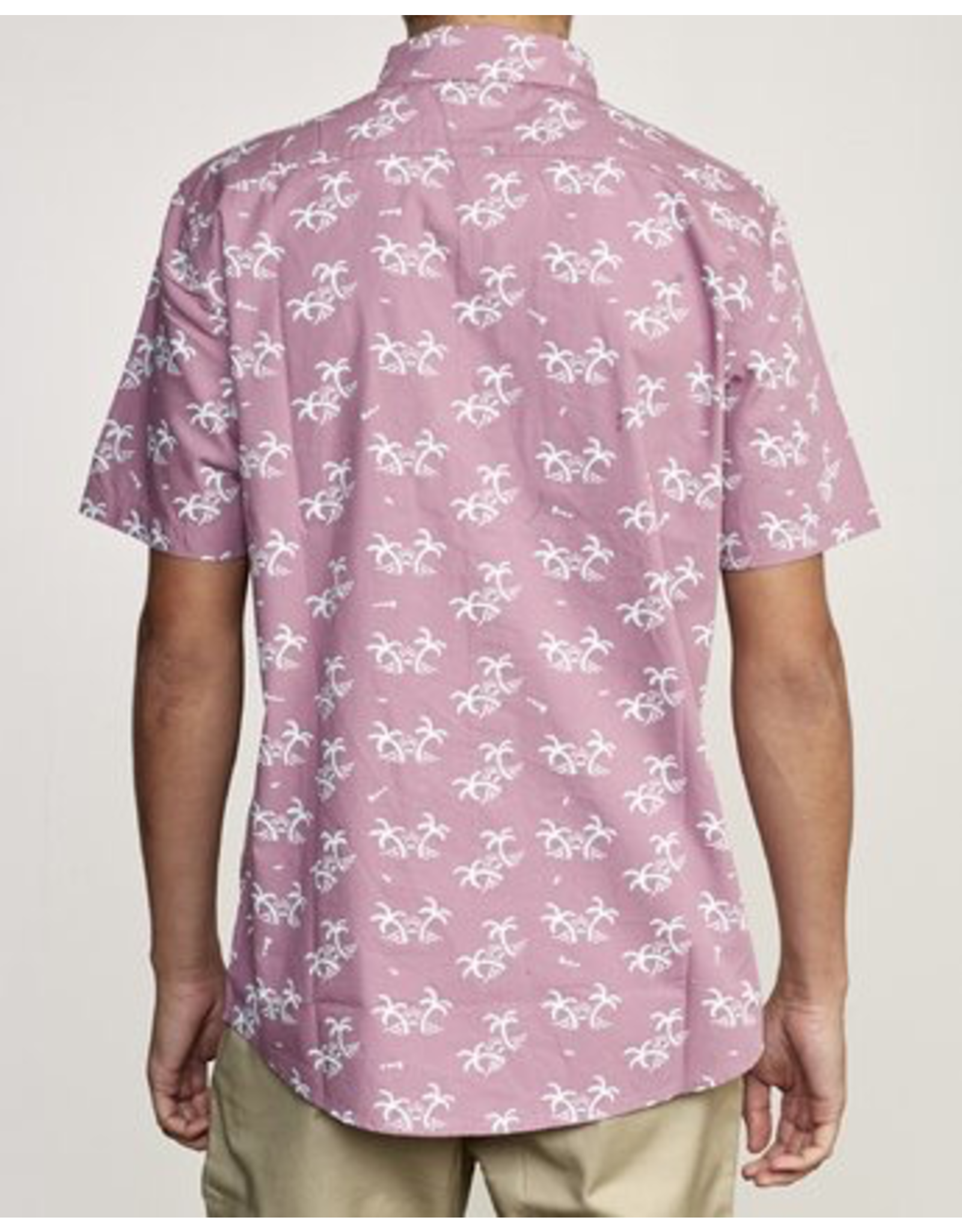 RVCA EASY PALMS BUTTON UP SS