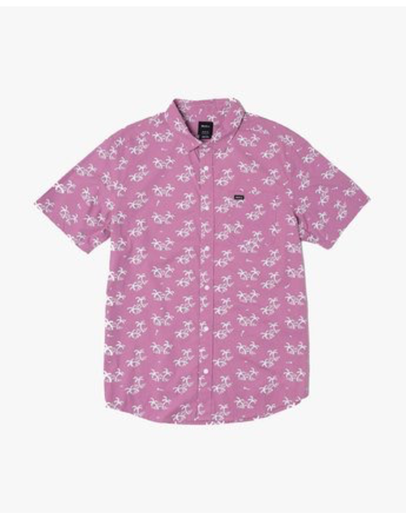 RVCA EASY PALMS BUTTON UP SS